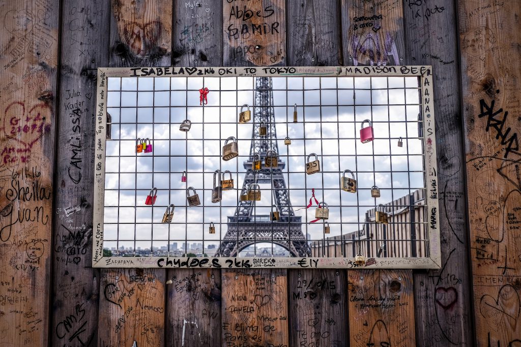 Eiffel Tower in Paris, France, 2016, MGrev.com
