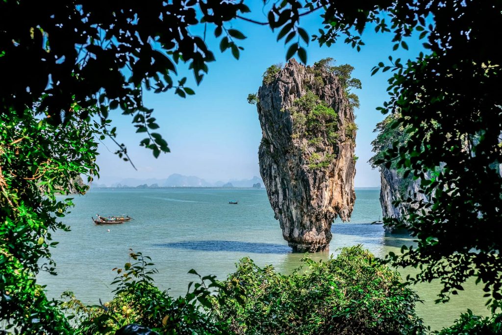 James Bond Island near Phuket, Thailand, 2015. © Max Grev