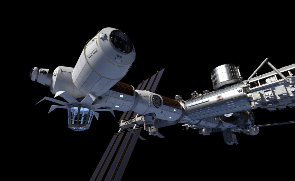 Axiom's future commercial space station